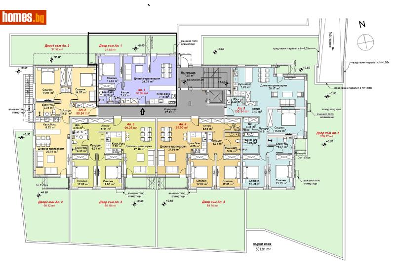 Двустаен, 70m² - Кв. Бояна, София - Апартамент за продажба - BG Broker - 114032265