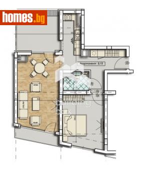Двустаен, 92m² - Апартамент за продажба - 114034657