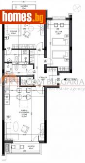 Тристаен, 131m² - Апартамент за продажба - 114036014