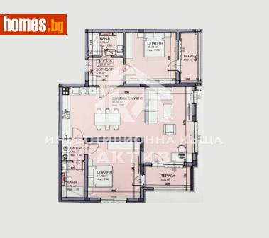 Тристаен, 135m² - Апартамент за продажба - 114047014