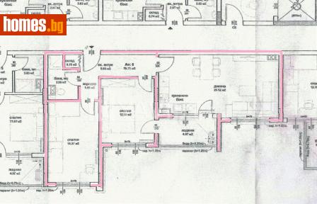 Тристаен, 96m² - Апартамент за продажба - 114056745