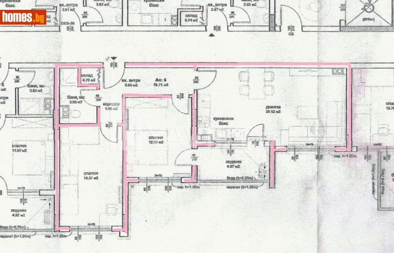 Тристаен, 96m² - Жк. Изгрев, Бургас - Апартамент за продажба - ЯВИСТ - 114056745