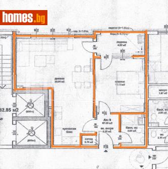 Двустаен, 78m² - Апартамент за продажба - 114056747