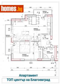 Двустаен, 77m² - Апартамент за продажба - 114056862