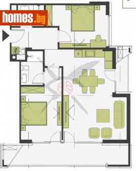 Тристаен, 119m² - Апартамент за продажба - 114107831