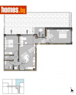 Тристаен, 97m² - Апартамент за продажба - 114158289