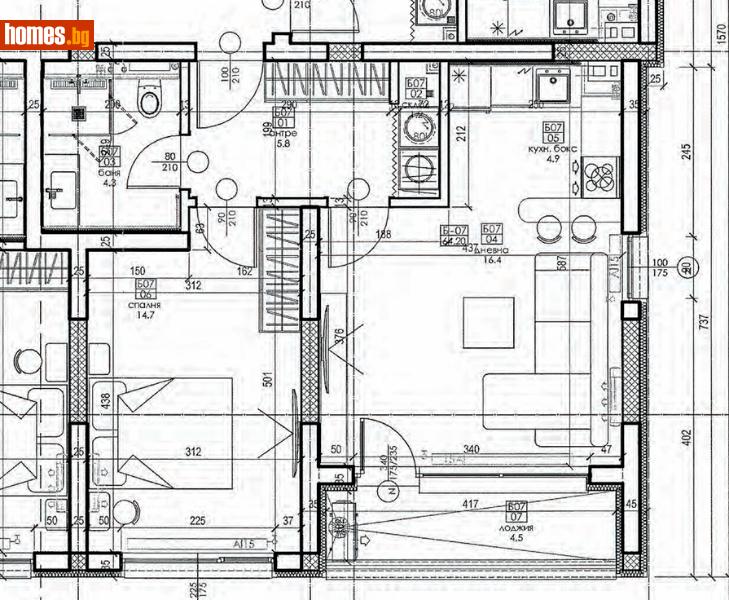 Двустаен, 73m² - Жк. Дружба 2, София - Апартамент за продажба - MD design - 114159921