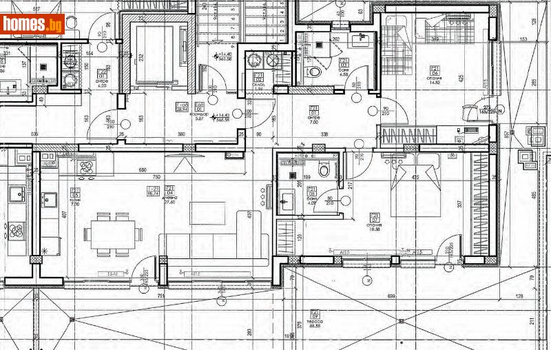 Тристаен, 221m² - Жк. Дружба 2, София - Апартамент за продажба - MD design - 114159996