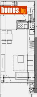Едностаен, 51m² - Апартамент за продажба - 114160820