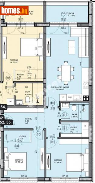 Тристаен, 104m² - Кв. Галата, Варна - Апартамент за продажба - МИРЕЛА - 114200671