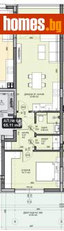 Двустаен, 90m² - Апартамент за продажба - 114200673