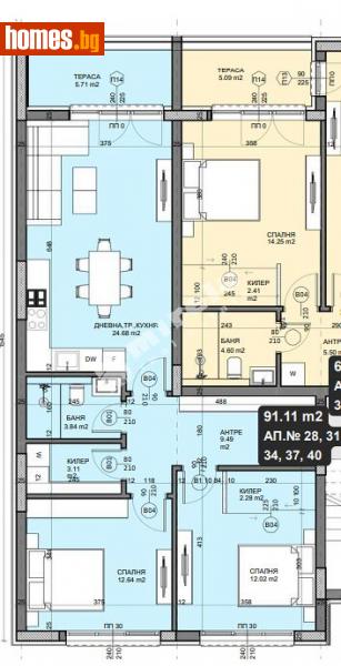Тристаен, 103m² - Кв. Галата, Варна - Апартамент за продажба - МИРЕЛА - 114200720