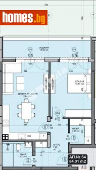 Двустаен, 120m² - Апартамент за продажба - 114200721