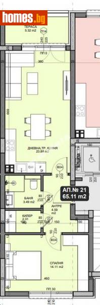 Двустаен, 74m² - Кв. Галата, Варна - Апартамент за продажба - МИРЕЛА - 114200736