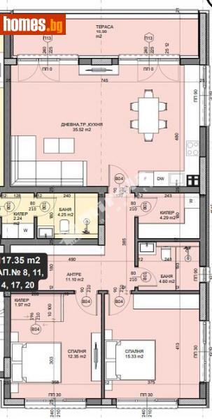 Тристаен, 133m² - Кв. Галата, Варна - Апартамент за продажба - МИРЕЛА - 114200742