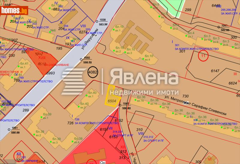 Парцел, 350m² - Жк. Младост 1, София - Парцел за продажба - ЯВЛЕНА - 114202992