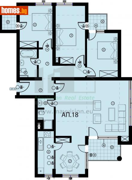 Четиристаен, 171m² - Кв. Манастирски Ливади, София - Апартамент за продажба - Myvision Real Estate - 114209912