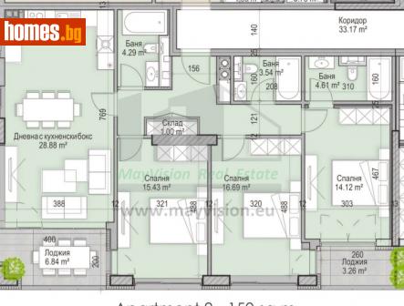 Четиристаен, 150m² - Апартамент за продажба - 114209930