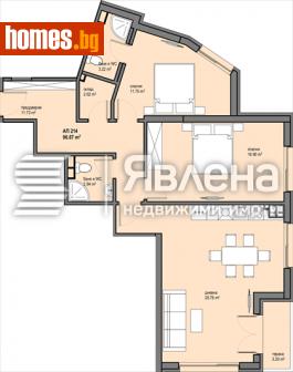Тристаен, 114m² - Апартамент за продажба - 114240412