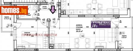 Двустаен, 79m² - Апартамент за продажба - 114241784