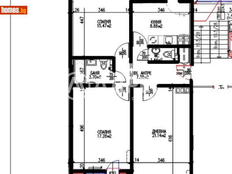Тристаен, 89m² - Жк. Младост 4, София - Апартамент за продажба - АДРЕС НЕДВИЖИМИ ИМОТИ - 114252884