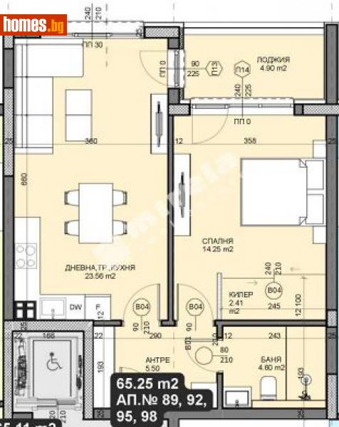 Двустаен, 74m² - Кв. Галата, Варна - Апартамент за продажба - МИРЕЛА - 114253287