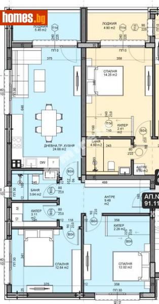 Тристаен, 101m² - Кв. Галата, Варна - Апартамент за продажба - МИРЕЛА - 114253294