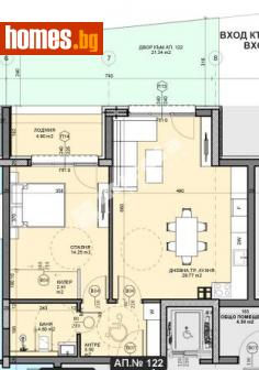 Двустаен, 102m² - Апартамент за продажба - 114253297