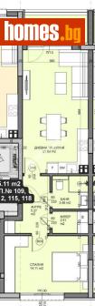 Двустаен, 74m² - Апартамент за продажба - 114253305