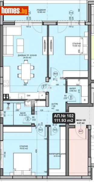 Тристаен, 137m² - Кв. Галата, Варна - Апартамент за продажба - МИРЕЛА - 114253317