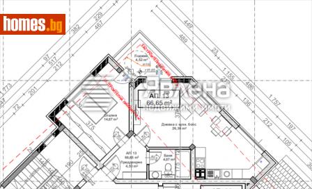 Двустаен, 76m² - Апартамент за продажба - 114253400