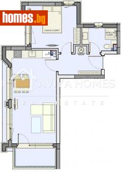 Двустаен, 74m² - Апартамент за продажба - 114265802