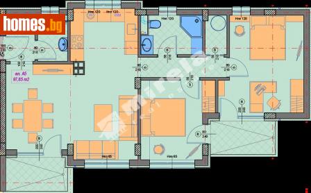 Тристаен, 115m² - Апартамент за продажба - 114268373