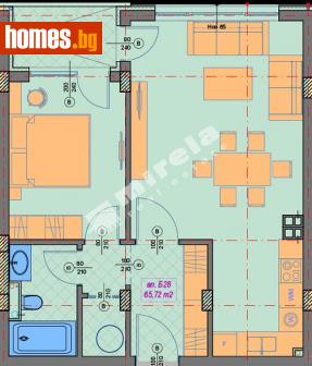 Двустаен, 75m² - Апартамент за продажба - 114268471