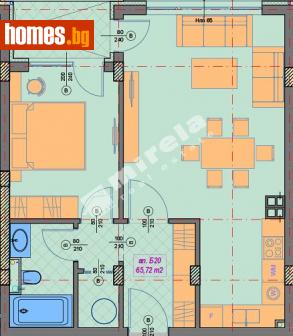Двустаен, 75m² - Апартамент за продажба - 114268526