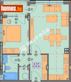 Двустаен, 77m² - Апартамент за продажба - 114268571