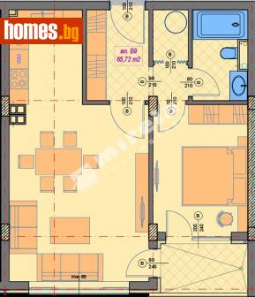 Двустаен, 75m² - Апартамент за продажба - 114268598