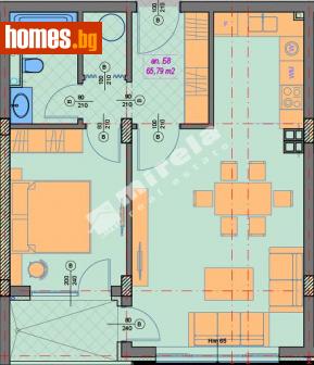 Двустаен, 75m² - Апартамент за продажба - 114268605