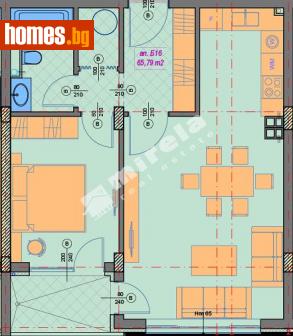 Двустаен, 75m² - Апартамент за продажба - 114268639