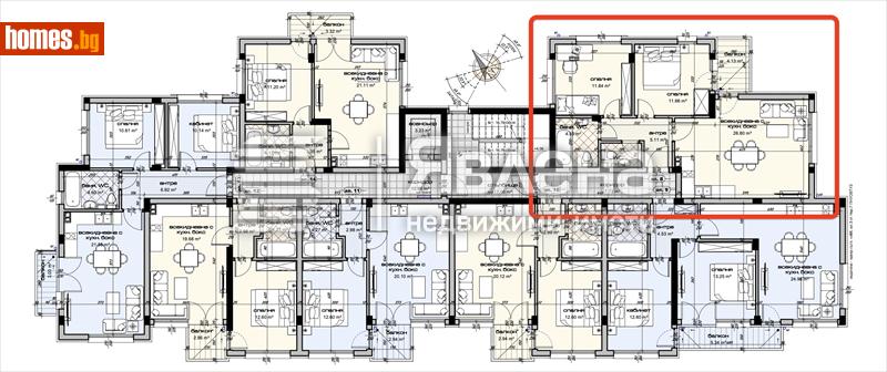 Тристаен, 98m² - Кв. Виница, Варна - Апартамент за продажба - ЯВЛЕНА - 114268929