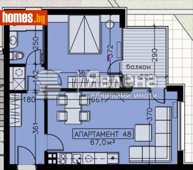 Двустаен, 80m² - Апартамент за продажба - 114268975