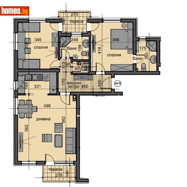 Тристаен, 149m² - Кв. Остромила, Пловдив - Апартамент за продажба - Ринекс Революшън - 114290045