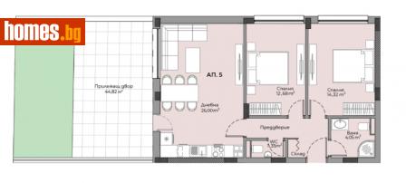 Тристаен, 85m² - Апартамент за продажба - 114290145