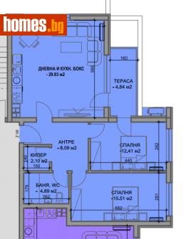 Тристаен, 112m² - Апартамент за продажба - 114290821