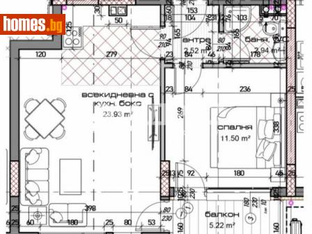 Двустаен, 71m² - Апартамент за продажба - 114302836