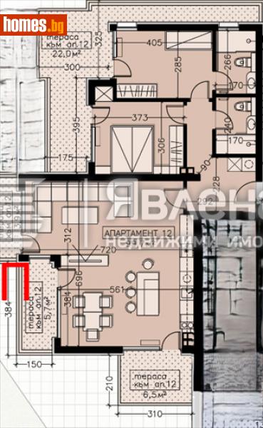 Тристаен, 165m² - Кв. Манастирски Ливади, София - Апартамент за продажба - ЯВЛЕНА - 114303264