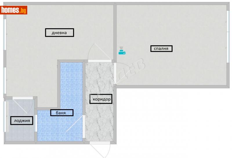 Двустаен, 47m² -  Погребите, Варна - Апартамент за продажба - ГРАДЕВ ООД - 114306589