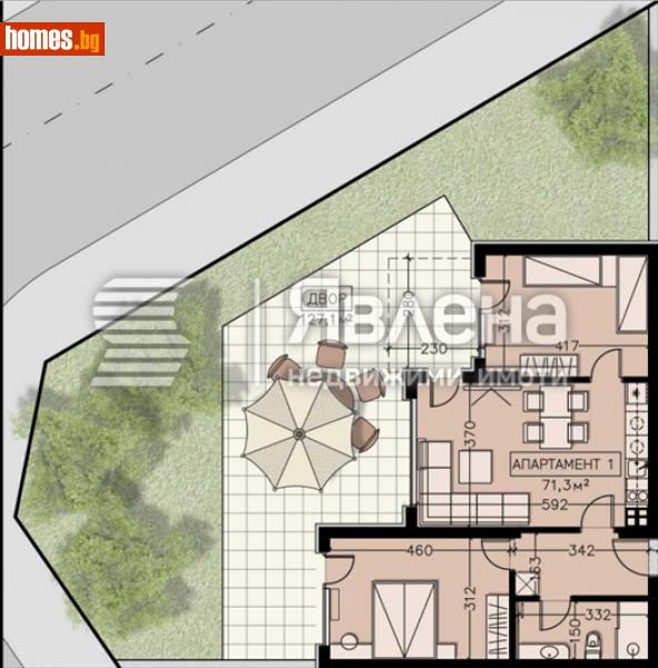 Двустаен, 210m² - Кв. Манастирски Ливади, София - Апартамент за продажба - ЯВЛЕНА - 114320821