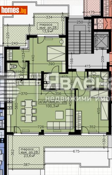 Тристаен, 162m² - Кв. Манастирски Ливади, София - Апартамент за продажба - ЯВЛЕНА - 114320842