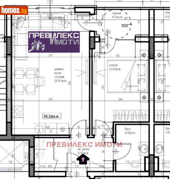 Двустаен, 71m² - Жк. Христо Смирненски, Пловдив - Апартамент за продажба - Превилекс имоти ЕООД - 114322090